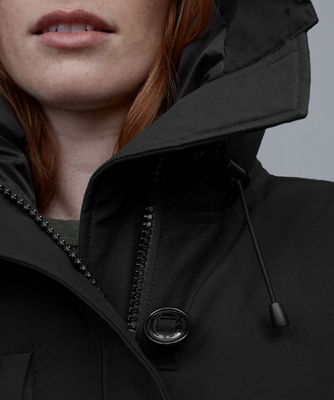 canada goose rideau parka black label
