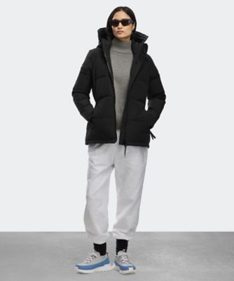 ＜CANADA GOOSE (Women)＞【送料無料】Ｃｈｅｌｓｅａ　Ｐａｒｋａ　Ｂｌａｃｋ　Ｌａｂｅｌ　３８０４ＷＢ