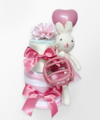 blossom39 (Baby & Kids)/ブロッサムサーティナイン ダイパーケーキ ベビーフレンズ Bunny ベビーギフトセット【三越伊勢丹/公式】