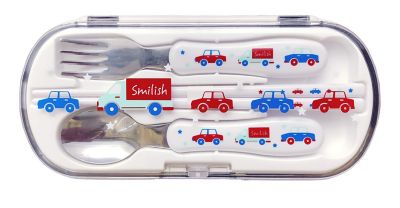 ＜SMILISH (Baby&Kids)＞カトラリーセット　くるま