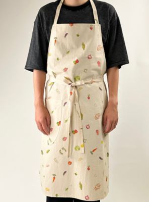 ＜R & D.M.Co-/OLDMAN’S TAILOR (Women)＞エプロン　Ｈ／ＦＥＳＴＩＶＡＬ　ＡＰＲＯＮ