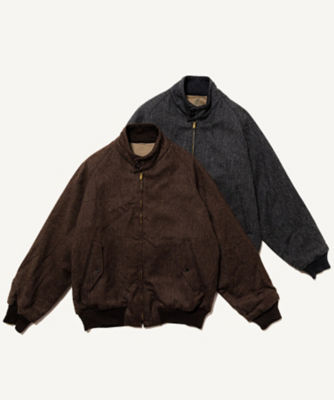 【A.PRESSE】“Tweed Harrington Jacket” サイズ3身幅67cm