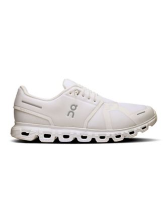 On/オン スニーカー Cloud 6 3MF10071200 White/White 靴【三越伊勢丹/公式】