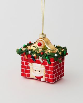 三人の天使　柊　クリストファー・ラコ　ガラスオーナメント　クリスマス クリスマスおまとめ】ガラスオーナメント ファイアプレイス サンタ