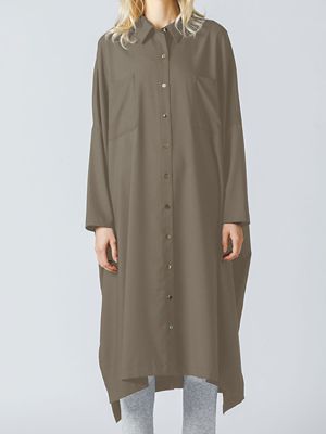 ポケット付きワイドシャツワンピース 三越伊勢丹オンラインストア 公式