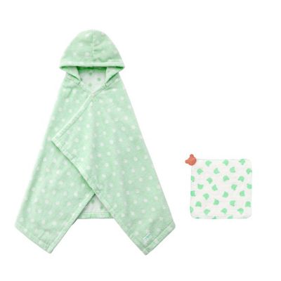 バスポンチョ＆ハンカチセット（４０－３８０８－６７４）