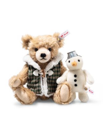 ＜Steiff (Women/Baby&Kids)＞テディベアとスノーマン　００７５３８