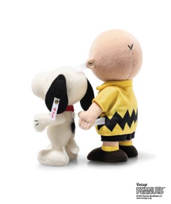 シュタイフ Steiff ぬいぐるみ チャーリー タグ付き 2体セット スヌーピー シュタイフぬいぐるみ (チャーリー・ブラウンと