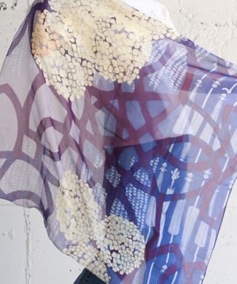＜BASCO (Women/大きいサイズ)＞はなかんざし　ＫｕｓａＫａｎｍｕｒｉ　シルクコットンストール
