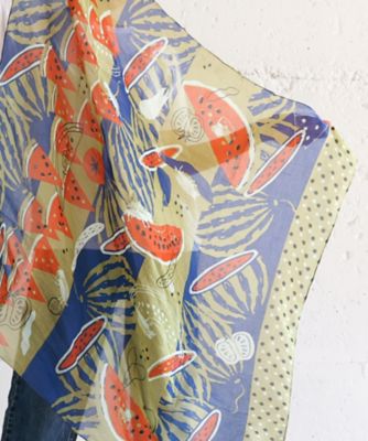 ＜BASCO (Women/大きいサイズ)＞くにゅくにゅ　　ＫｕｓａＫａｎｍｕｒｉ　シルクコットンストール