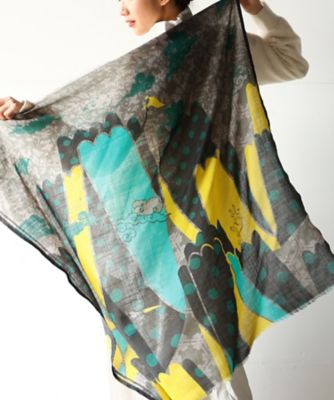 ＜BASCO (Women/大きいサイズ)＞うさぎとかめ　あおい　［Ｋｕｓａ　Ｋａｎｍｕｒｉ　ウールストール］　４００８４４３－５０