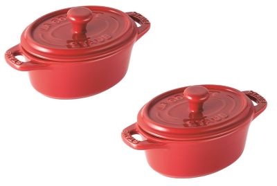 STAUB ストウブ ココット セラミック ミニオーバル ココット セット