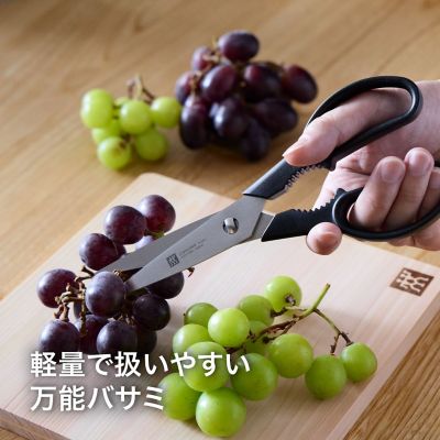 【美品】usuha-tavlle ブッテーロ　ブラック　左利き用 ZWILLINGおまとめ】ツインL 料理バサミ デタッチャブル