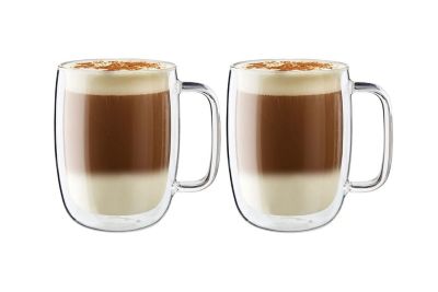 ZWILLING/ツヴィリング 【ＺＷＩＬＬＩＮＧおまとめ】ソレント　ダブルウォール　グラス　ラテ　マグ　４５０ｍｌ　ペア　セット