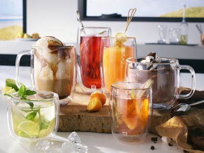 【ＺＷＩＬＬＩＮＧおまとめ】ダブルウォール　グラス　ハイボール　４７０ｍｌ　ペア　セット