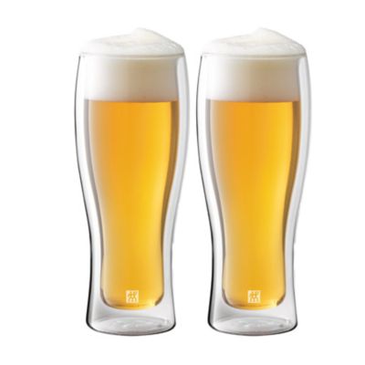 ZWILLING/ツヴィリング 【ＺＷＩＬＬＩＮＧおまとめ】ダブルウォール　グラス　ビア　４１０ｍｌ　ペア　セット