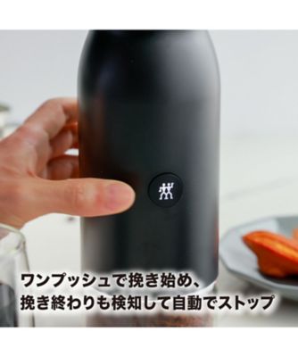 ZWILLINGおまとめ】コードレスコーヒーグラインダー ブラック