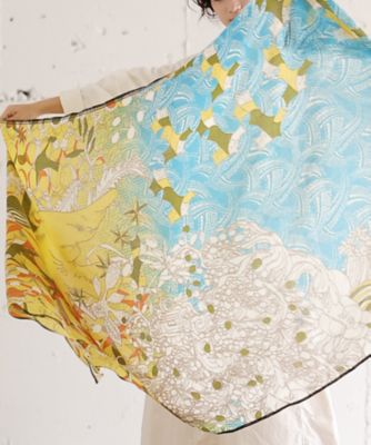 あしとおりーぶ き ［Kusa Kanmuri ウールストール