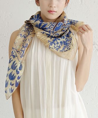 ＜BASCO (Women/大きいサイズ)＞おかしのおうち　［ＫｕｓａＫａｎｍｕｒｉ　シルクコットンストール］　４０１１９６１ー５０