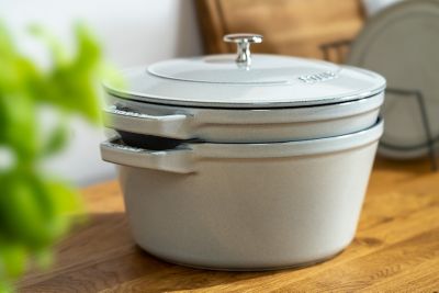 【新品未使用】STAUB ストウブ スタッカブルココット 3pcs 24cm