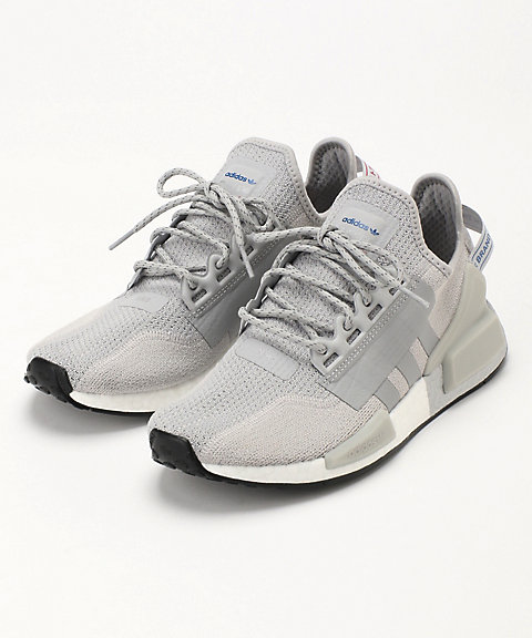 adidas nmd runner r1 gray light pink women trainers by3058