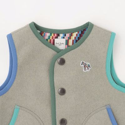 配色パイピングベスト 4063514 | Paul Smith Junior (Baby&Kids