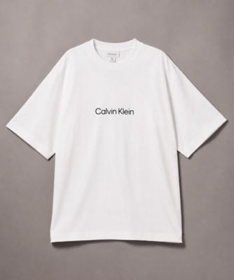 スタンダードロゴ リラックスTシャツ 40HM228 | Calvin Klein 