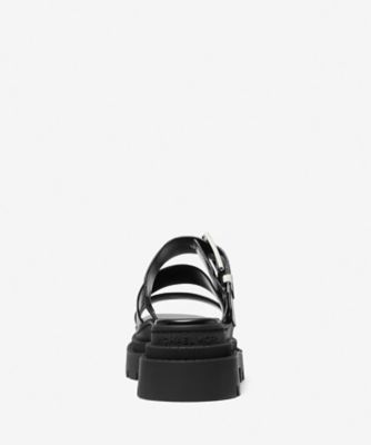 ＣＯＬＢＹ　レザー　プラットフォーム　サンダル　４０Ｓ５ＣＯＦＳ２Ｌ