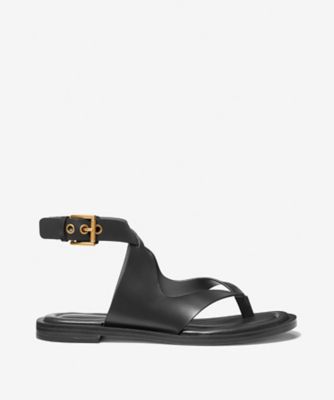 Michael Kors☆ 本革レザー＆スエード・ラップサンダル IRENE レザー ラップ サンダル 40T5IRFS1L1