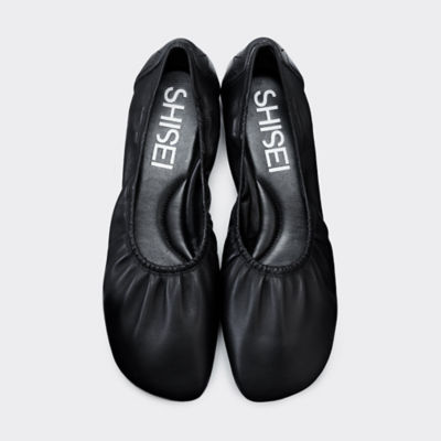 SHISEI シーセイ MM CHISEL TOE SLIPON BLACK 上等 - 靴