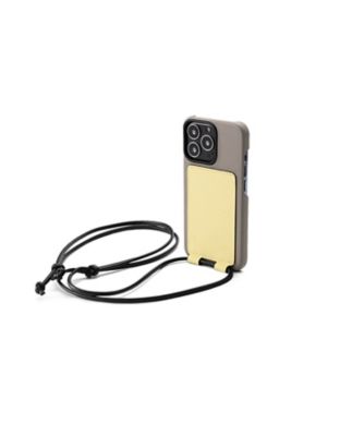 ノット　ストラップ付スマートフォンケース（ｉＰｈｏｎｅ１３ｐｒｏ対応）