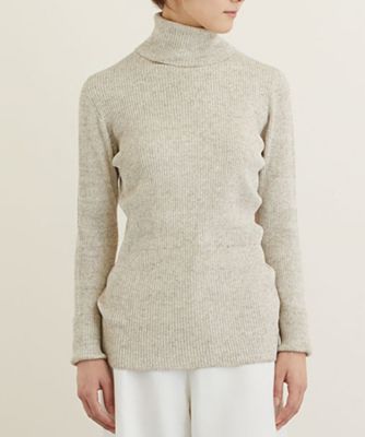 ヤクコットン 無縫製リブタートル 412593 | PRISTINE (Women