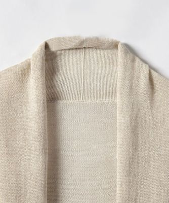 PRISTINE コットンリネン ショールカラー カーディガン コットンリネン ショールカラー カーディガン – PRISTINE