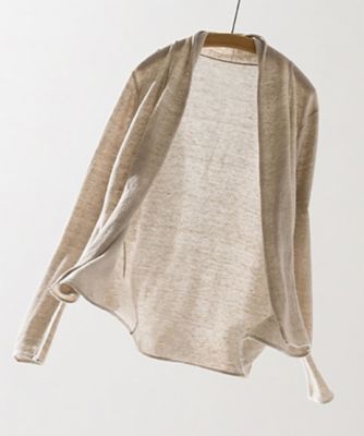 プリスティンPRISTINE 長袖カーディガン日本製M ショールカラーカーディガン 413056 | PRISTINE (Women