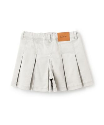デニムプリーツキュロットスカート　４１５１１５１