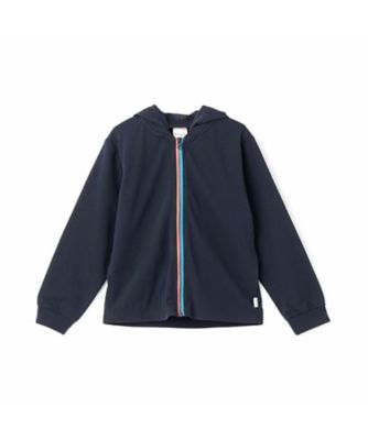 ＜Paul Smith Junior (Baby&Kids)＞バックプリント薄手ジップパーカー　４１５１２０１