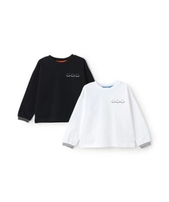 ＰＳＨＡＰＰＹワンポイント長袖Ｔシャツ　４１５１２０２