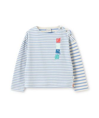 ＰＳＨＡＰＰＹボーダー長袖Ｔシャツ　４１５１２０３　