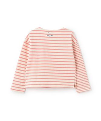 ＰＳＨＡＰＰＹボーダー長袖Ｔシャツ　４１５１２０３　