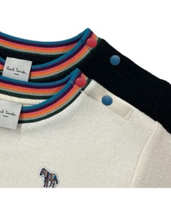 アーティストストライプリブ半袖Ｔシャツ　４１５１２０４