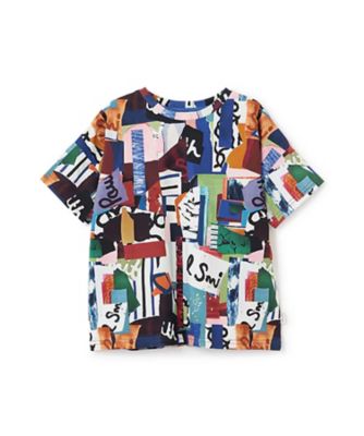 Paul Smith Junior (Baby&Kids)/ポール・スミス ジュニア コラージュ柄半袖Ｔシャツ　４１５１２０６