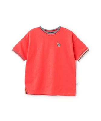 ラインリブ無地半袖Ｔシャツ　４１５１２０９