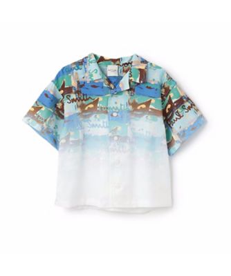 Paul Smith Junior (Baby&Kids)/ポール・スミス ジュニア グラデーションプリント半袖シャツ　４１５１２１５