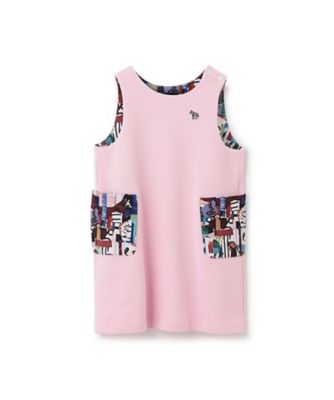 ＜Paul Smith Junior (Baby&Kids)＞裏毛パッチポケットジャンスカ　４１５１３５２