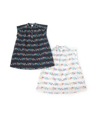 ロゴ総柄シャツワンピース　４１５１３５５