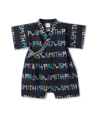 Paul Smith Junior (Baby&Kids)/ポール・スミス ジュニア ロゴ総柄甚平オール　４１５１６０３