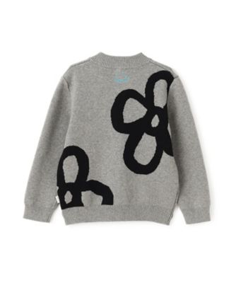 フローラルジャカードニットブルゾン 4153206 | Paul Smith