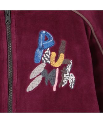 ロゴ刺繍ベロアブルゾン 4153208 | Paul Smith Junior