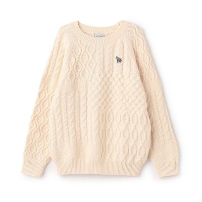 ＜Paul Smith Junior (Baby&Kids)＞ケーブル編みセーター　４１５３２１０