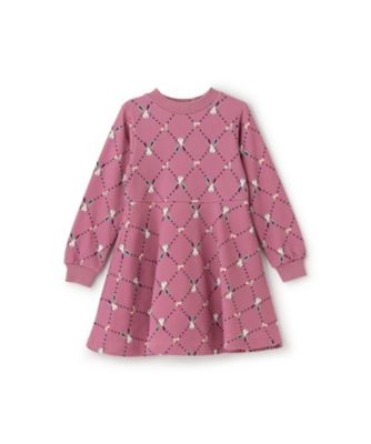 ＜Paul Smith Junior (Baby&Kids)＞ラビット総柄裏毛ワンピース　４１５３３５７